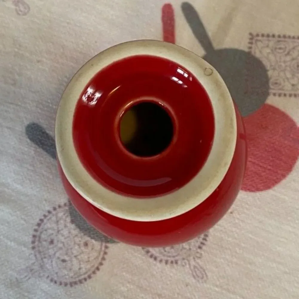 Fiestaware Scarlet Round Salt Shaker